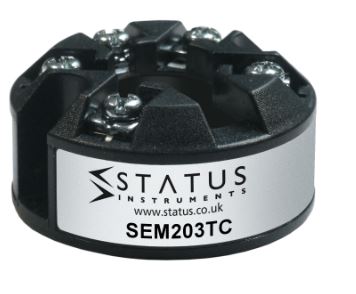 SEM203TC in head 4 to 20mA thermocouple temperature transmitter