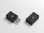 Type J thermocouple miniature connectors plug and socket set