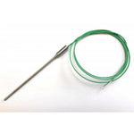 Type K mineral insulated thermocouple 3mm dia x 100mm long
